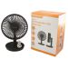 Rechargeable USB Desk Fan Black