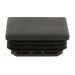 Black Rectangular Inner Tip 30mm x 50mm