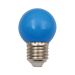 Tezla 1w Blue LED Plastic Globe ES Party Lightbulb