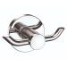 Blue Canyon Matrix Double Robe Hook Chrome Wall Mounted Bathroom Hook