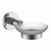 Blue Canyon Matrix Soap Holder Chrome Knurled Wall Mounted Bathroom Dish