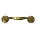 Solid Brass Bow Handle - 150mm