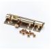 2 1/2" Brass Barrel Door Bolts