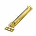 Securit Brass Necked Bolt 1" Wide 75mm (3")