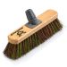 Buffalo 12 Inch Stiff Bassine Mix Sweeper Broom Head | Indoor & Outdoor Sweeping