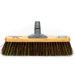 Buffalo 18 Inch Stiff Bassine Mix Platform Broom Head | Trade Tough Outdoor Sweeping with Tuff-Lok Bracket