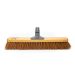 Buffalo 24 Inch Soft Coco Platform Broom Head | Wide Indoor Sweeping Head with Tuff-Lok Bracket