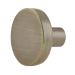 Antique Brass Cabinet Knob Set – 30mm Classic Aluminium Furniture Handles I Pack of 2