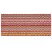 Candy Multi Bright ZigZag Doormat & Runner 67 x 150cm Washable Non Slip Indoor Runner