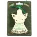 Ceramic Angel Blessing Hanging Ornament I Handcrafted Irish Porcelain Angel with Traditional Blessing