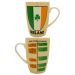 Ceramic Ireland Tricolour Mug I Irish Flag Souvenir Mug with Brief History of Ireland Timeline