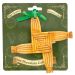 Ceramic St. Brigid’s Cross – Rush Colour Handcrafted Porcelain St. Brigid’s Cross