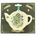Ceramic Ireland Map Tea Bag Holder