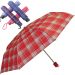 Check Design Pocket Umbrella 100cm