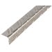 Aluminium Checker Plate Angle Profile - 23.5 x 23.5 x 1m