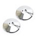 Chrome Pipe Collars - 1/2"