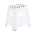 Clear Large Step Stool Folding 35X45cm