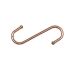 100mm Copper Ball End 'S' Hook (Pack of 2)