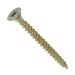 Countersunk Chipboard Screw Zinc Yellow Passivated 3.5x25mm - Pack of 30