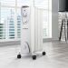 De Vielle 8 Fin Oil Free Radiator Heater White 1500W