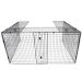 De Vielle Extendable Nursery Stove Guard 66 Inch Black