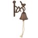 Doorbell Bird Cast Iron - Rustic Traditional Doorbell with Bird Design