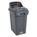 Dosco Professional Recycling Bin 70L - Black