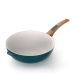 EKAU Home Essential Open Wok Teal 28cm