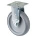 Equipment Castor 100mm fixed 70kg Grey