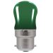 Evolamp 2W Green LED Pygmy Bulb B22 | PYFLED/G