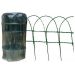 Green Blade Green PVC Coated Border Fence - 10m x 0.4m