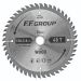 FF GROUP 150mm x 2mm 48T Circular Saw Blade with Teflon Coating and Carbide Teeth for Wood Cutting