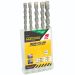 FF GROUP SDS Plus Drill Bit Set 5 Piece – 6mm 8mm 10mm x 160mm Masonry Bits for Hammer Drills