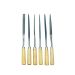 File Set with Wooden Handle - 6 pieces