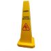 Dosco Yellow Caution Wet Floor Cone