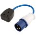 16 Amp To 13 Amp Fly Lead Adaptor - 230v