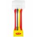Aeroxon Fly Swatter Flexible Head - Assorted Colours I Each