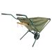 Foldable Wheelbarrow with Tool Storage Pockets – Lightweight Garden Barrow for Easy Transport and Compact Storage