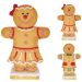Gingerbread Statue 55cm – Festive Decorative Statues for Christmas Cheer I Assorted Design
