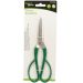 Green Blade Pruning Scissors with Sharp Stainless Steel Pointed Blade