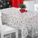 Grey reindeer Christmas Oilcloth - Price per metre