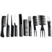 Hairdressing Combs Set – 10 Piece Professional Styling Kit