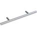 Polished Chrome T-Bar Handle Set 128mm – Contemporary Cabinet and Drawer Pulls I Pack of 2