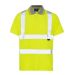 Hi-Vis Breathable Polyester Polo Shirt - Small