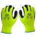 Hi-Vis Thermal Work Gloves Black and Yellow – Size Large – Lightweight, Breathable & Heavy-Duty Protection