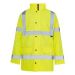Hi Vis Yellow Parka - Large