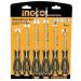 INGCO 6pcs Screwdriver Set | Magnetic Tips, Black Finish Blades & Ergonomic Grip