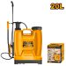 INGCO 20L Backpack Pressure Sprayer 4.5 Bar I Knapsack Garden Sprayer