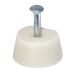 Light Cream Shelf Studs – Durable Support for Secure Shelving