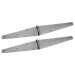 Light Strap Hinges Pair Strong & Reliable for Gates and Sheds